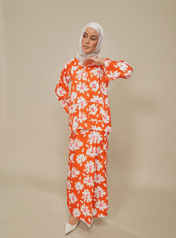 Zarith Kurung Kedah for Mom in Bright - Image 1