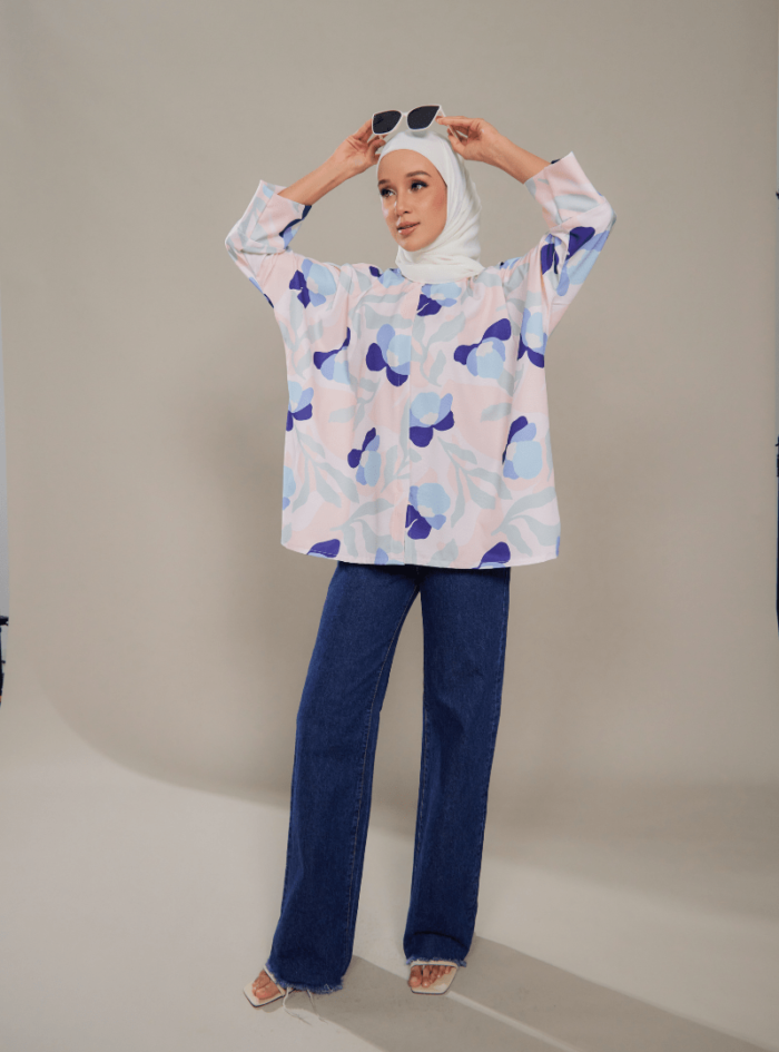 Fatimah Casual Blouse in Cantik - Image 1