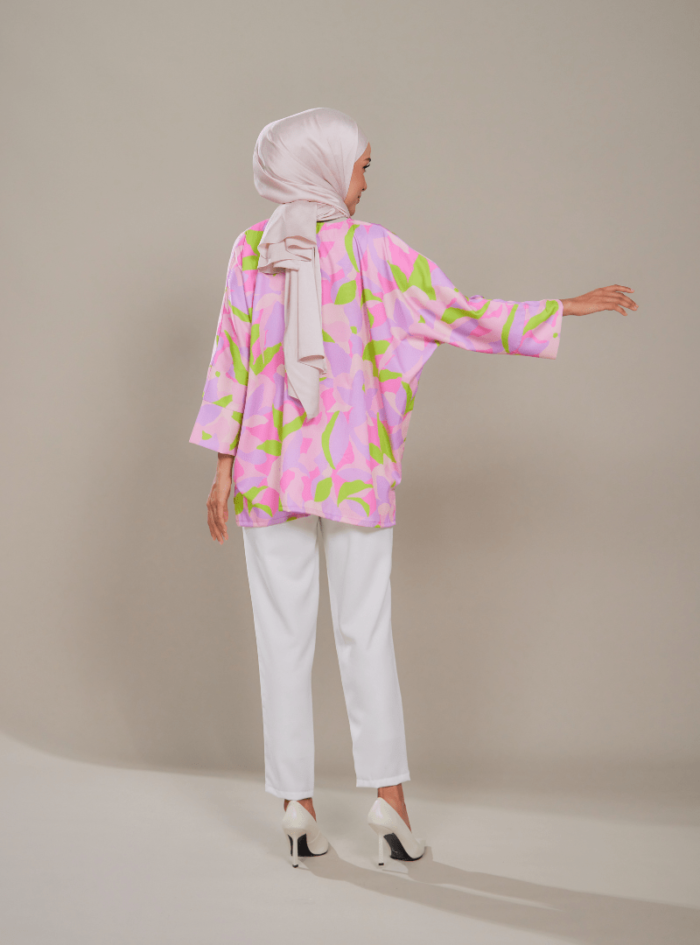 Fatimah Casual Blouse in Lawa - Image 11
