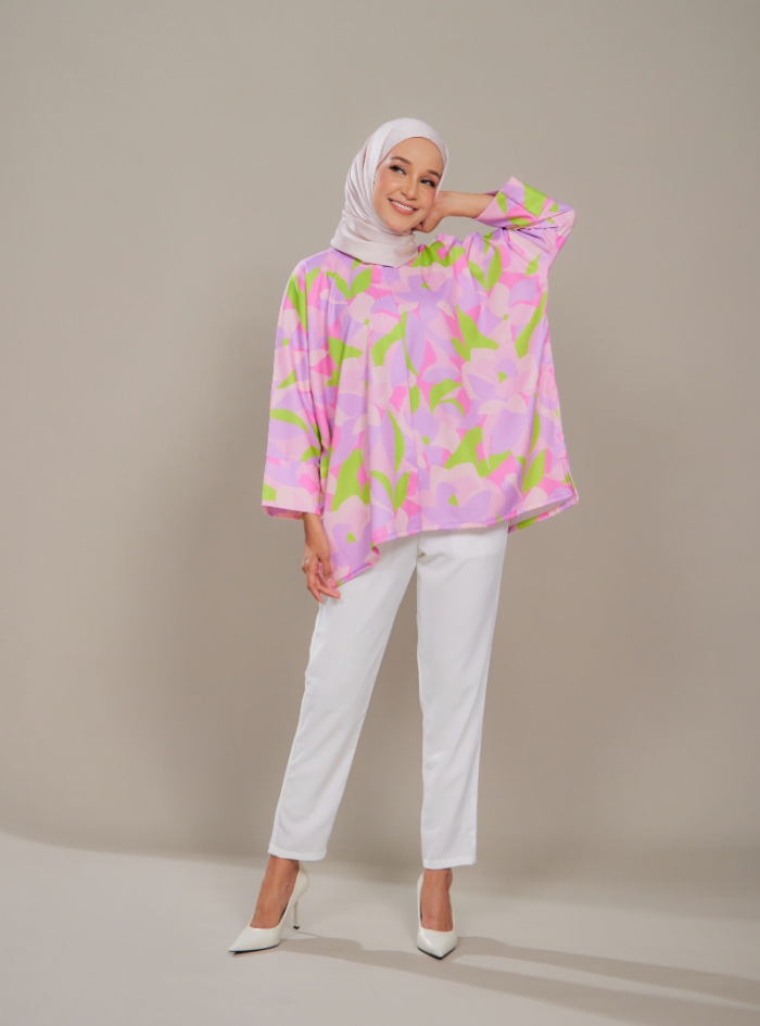 Fatimah Casual Blouse in Lawa - Image 6