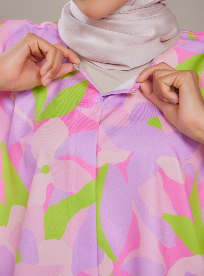 Fatimah Casual Blouse in Lawa - Image 9