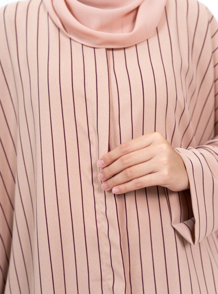 Easery Casual Blouse in Blush - Image 6