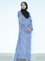 Riana Relax Kaftan in Cobalt - Image 2