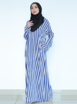 Riana Relax Kaftan in Cobalt - Image 4