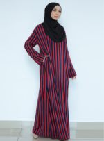 Riana Relax Kaftan in Cherry - Image 4