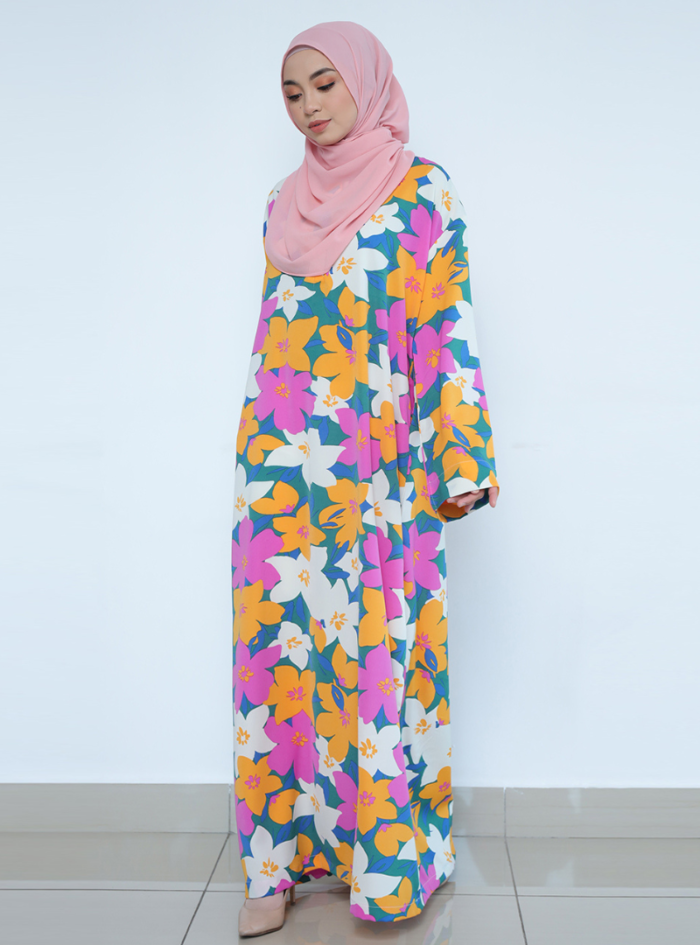 Riana Relax Kaftan in Princess - Image 4