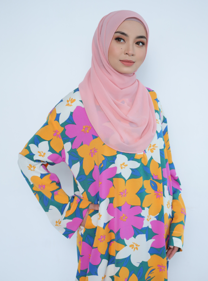 Riana Relax Kaftan in Princess - Image 5