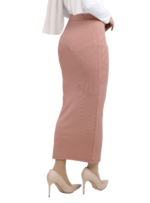 Bella Pencil Skirt in Strawberry Milkshake - Image 4