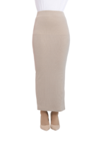 Bella Pencil Skirt in Vanilla Latte