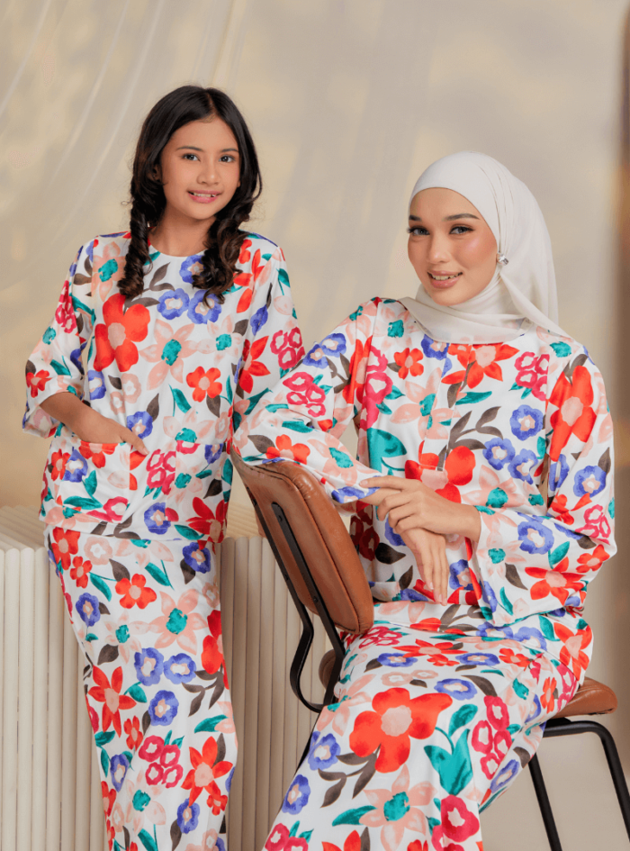 Zarith Kurung Kedah for Daughter in Zesty - Image 8
