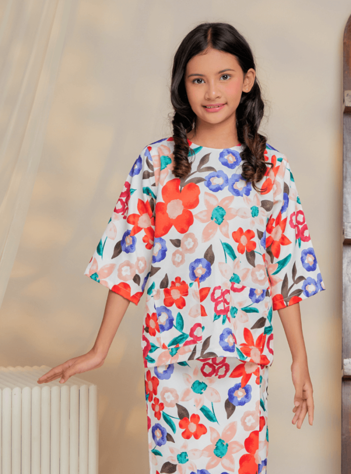 Zarith Kurung Kedah for Daughter in Zesty - Image 9