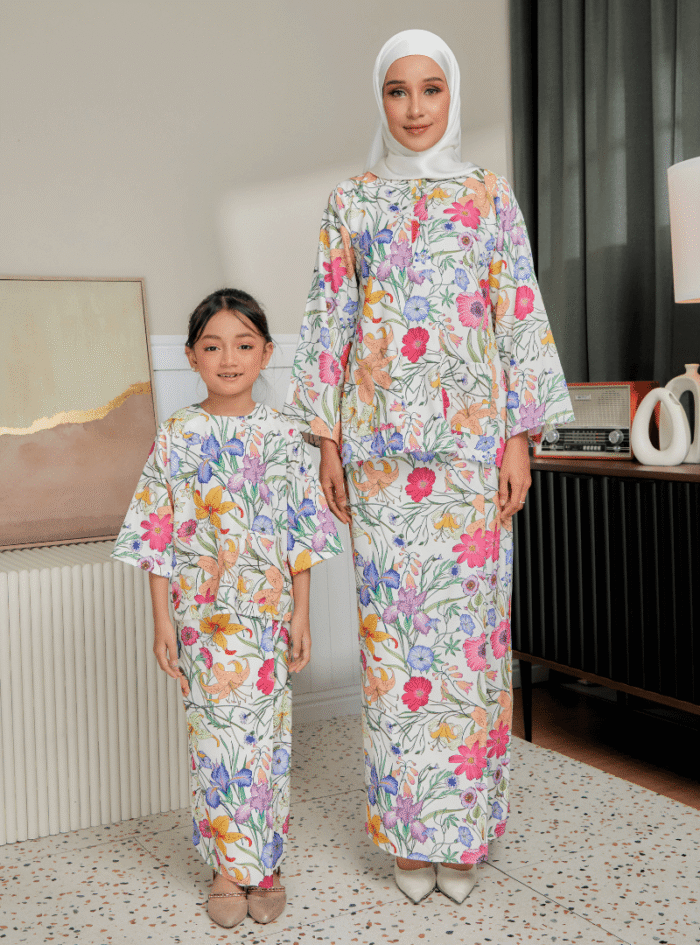 Zarith Kurung Kedah for Daughter in Dainty - Image 6